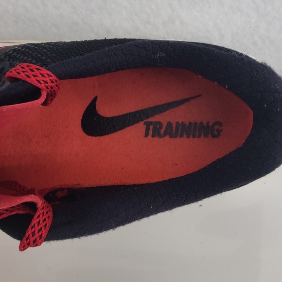 NIKE METCON 4 SIZE 6.5 EUR 39 (AH7453 600) BLACK/ UNIVERSITY RED/ WHITE - Picture 7 of 7